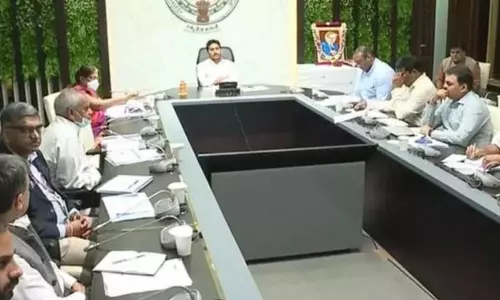 AP CM Jagan Review Meeting on Construction of Roads Ports and Airports