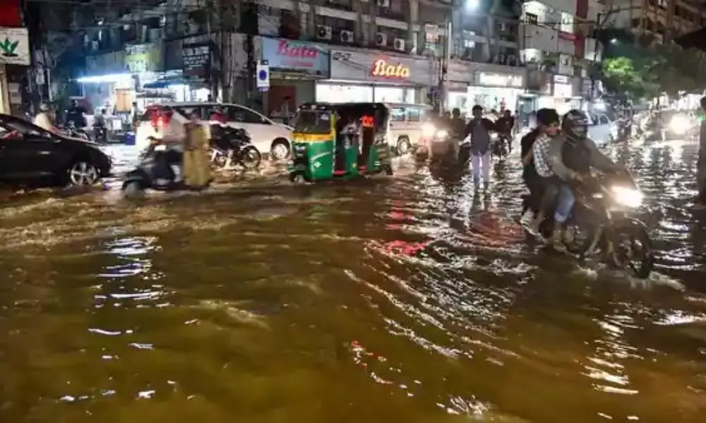 Heavy Rainfall in Hyderabad