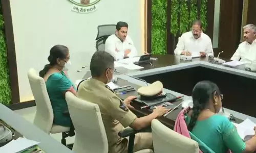 CM Jagan Review Meeting on Roads