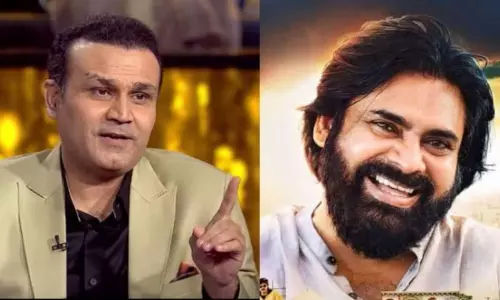 Former Indian Cricketer Virender Sehwag Says Power Star Pawan Kalyan Movie Dialogue