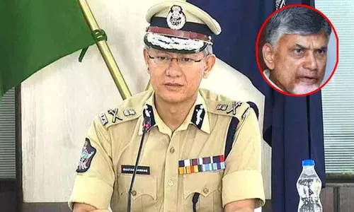 Chandrababu Letter to AP DGP Gowtham Sawang