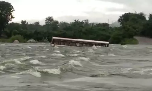 Heavy Rains in Karimnagar District