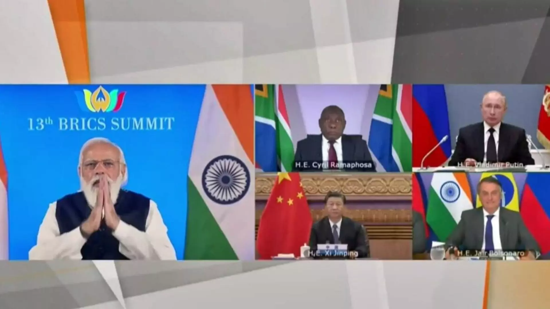 Conference of BRICS Countries Chaired by Prime Minister Modi
