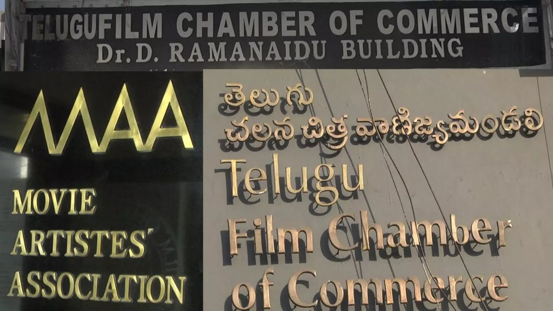 Movie Association Elections Around MAA Building