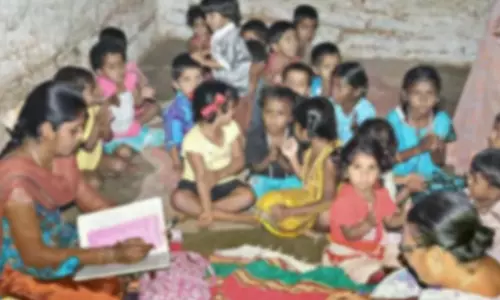 Anganwadi Teacher Beaten a Student in West Godavari | Today Andhra Pradesh News