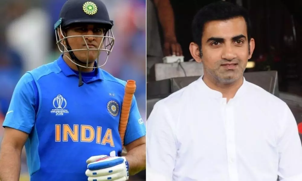 Gautam Gambhir Says Dhoni is not Much Important as a Mentor for t20 World cup Team India Squad