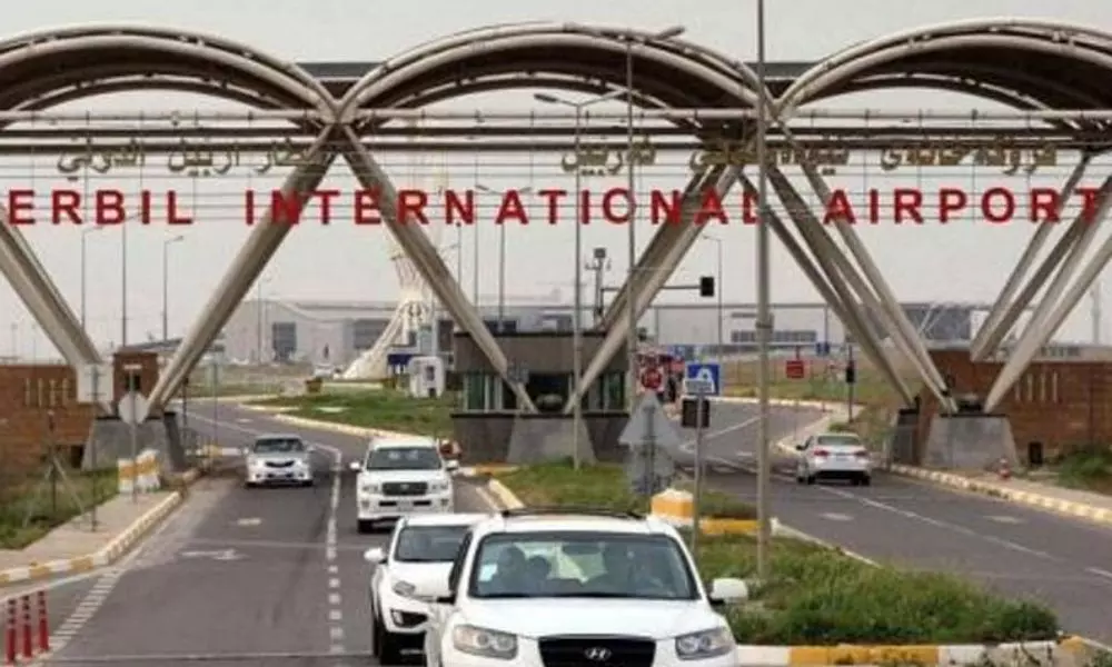 Drone Attack in Iraq Capital Baghdad Erbil Airport Today | International News