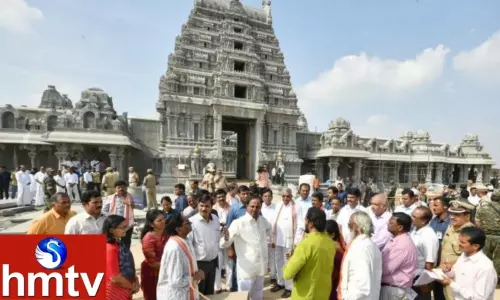 CM KCR Going to Yadadri on This Month 14th CM KCR Going to Yadadri on This Month 14th