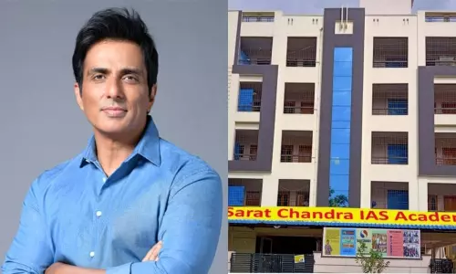 Sonu Sood Conducted Ishtagoshti Program with Sarathchandra IAS Academy Students