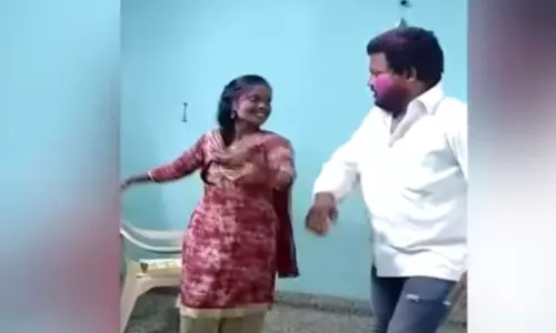 Suspended Two Volunteers Who Danced in Kattamanchi 4th Ward Sachivalayam in Chittoor District