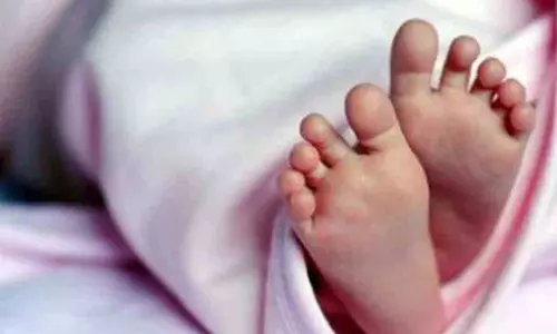 Unidentified People Left the a New Born Baby Girl in the Bushes in Bhadrachalam