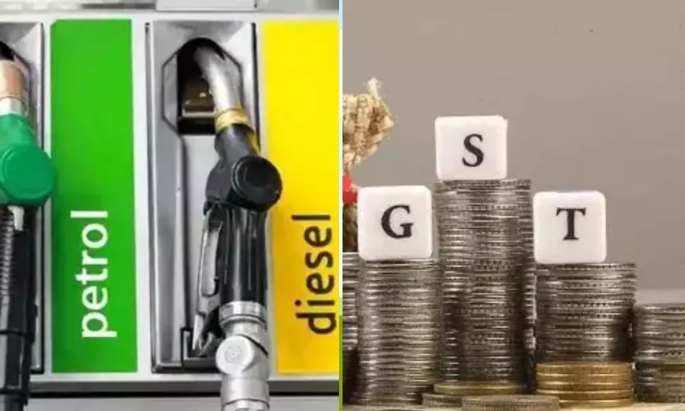 Because of  GST Petrol and Diesel Prices are Very High