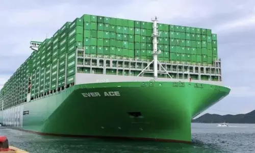 Ever Ace Ship Journey Started From Britain in Suez Canal