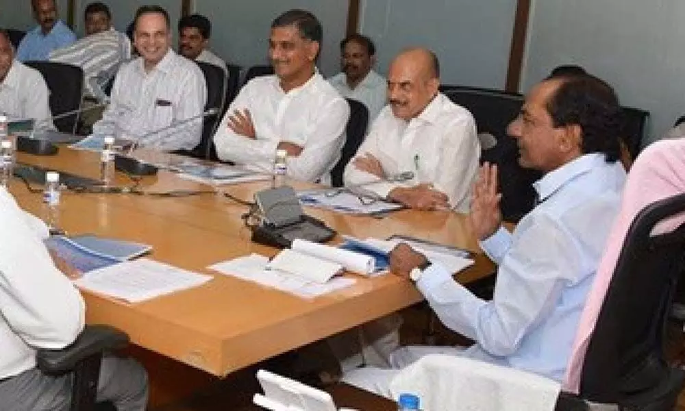Telangana Cabinet Meeting Chaired by CM KCR Today 16 09 2021