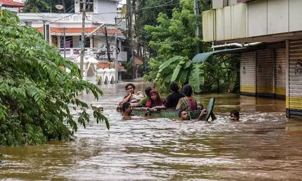Due to Heavy Rains in Sircilla all Batukamma Sarees are Damaged