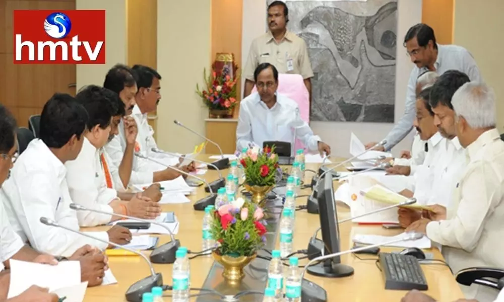 Ongoing Telangana Cabinet Meeting in Pragathi Bhavan