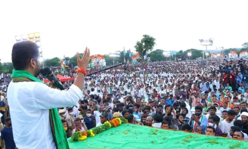 Congress Dalita Girijana Atma Gaurava Dandora Sabha in Gajwel Today | Telangana News Today