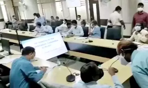 Today KRMB and GRMB Board Meetings at Hyderabad