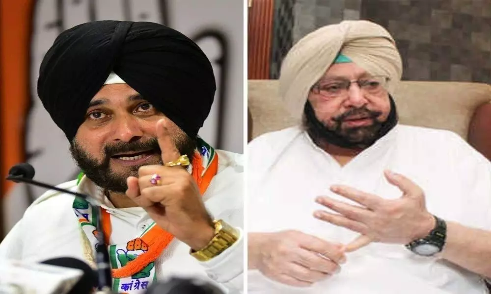 Conflict Between the CM Amarinder Singh and PCC Chief Sidhu