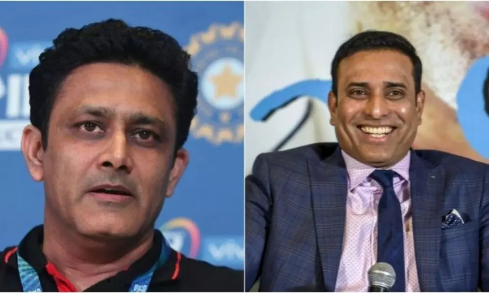 Anil Kumble and VVS Laxman are in Team India Head Coach Race