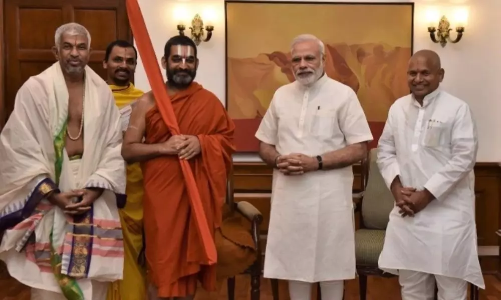 Chinna Jeeyar Swamy Meets PM Narendra Modi