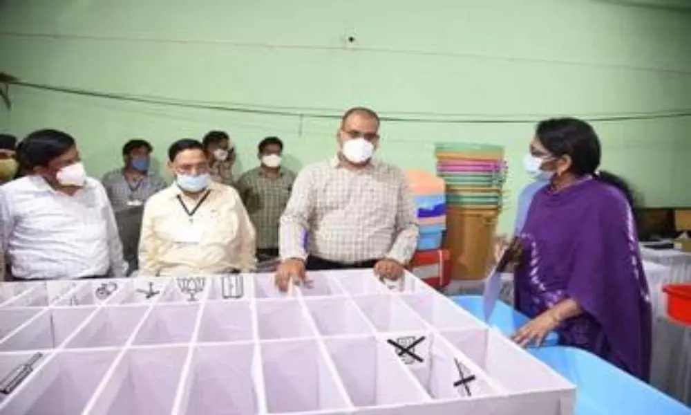 Parishad Elections Votes Counting in Andhra Pradesh