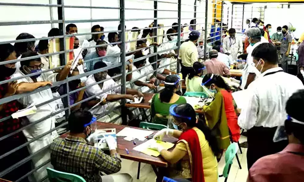 Ongoing Votes Counting Process in Andhra Pradesh