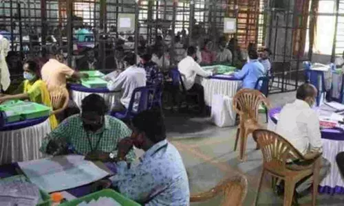 Ongoing MPTC, ZPTC Votes Counting in Andhra Pradesh