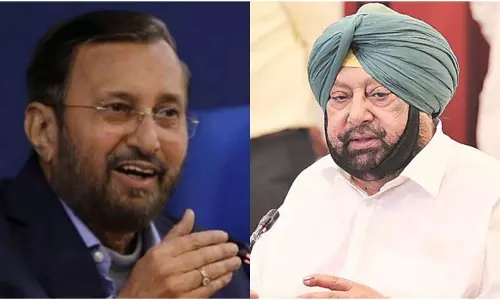 Prakash Javadekar Asked why Congress Could not Respond to Captain Amarinder Singh Comments on Sidhu