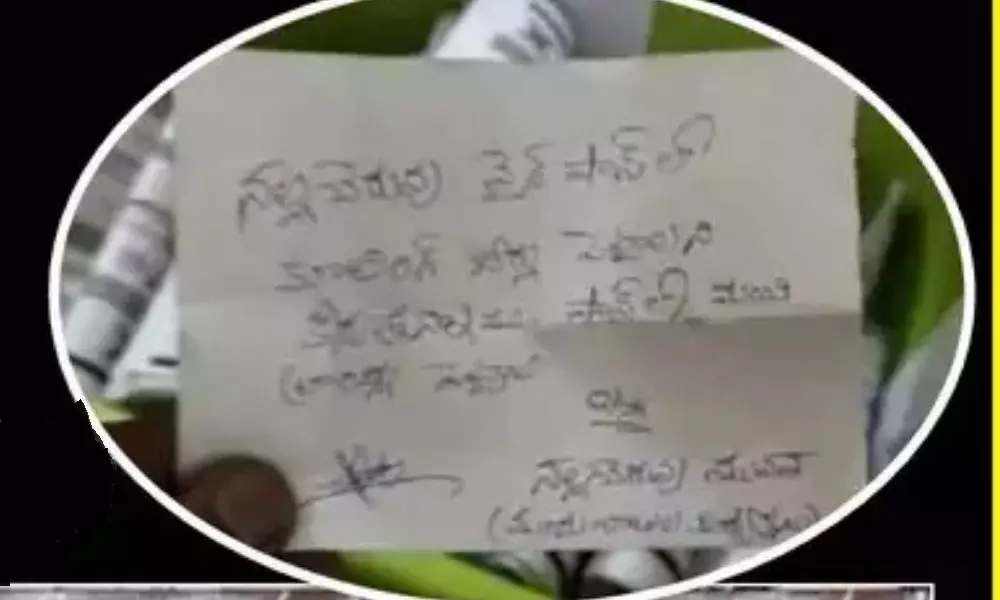 Alcoholists Receipt in Ballot box in Anantapur District