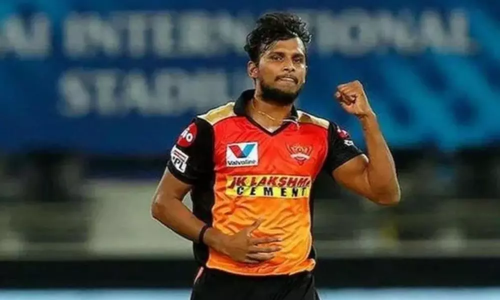 IPL 2021 Sunrisers Hyderabad Team Player Natarajan Tested Covid Positive