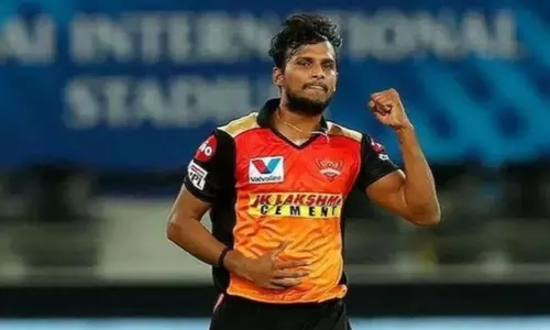IPL 2021 Sunrisers Hyderabad Team Player Natarajan Tested Covid Positive IPL 2021 Sunrisers Hyderabad Team Player Natarajan Tested Covid Positive