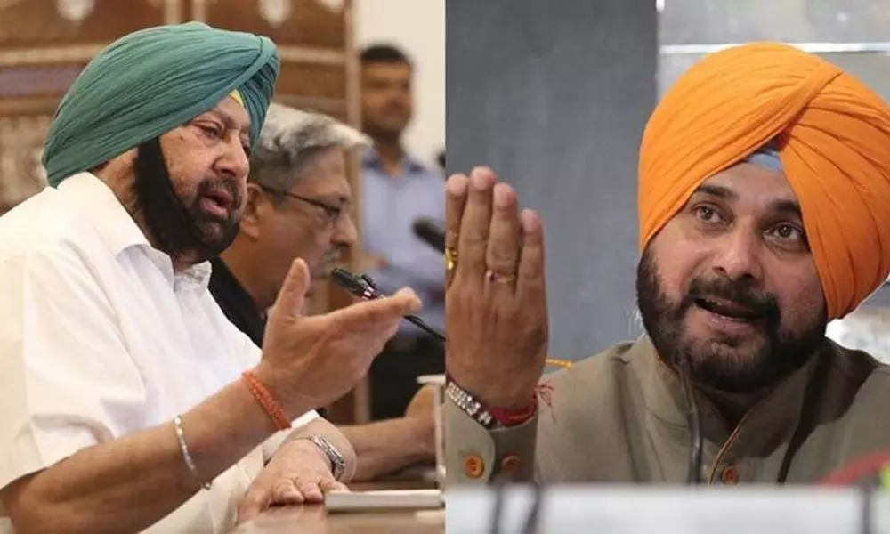 Conflicts Between the CM Amarinder Singh and Sidhu