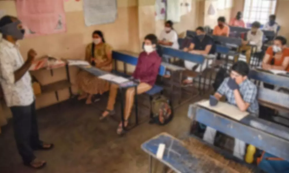 Government School Teacher Tested Covid Positive in Nirmal District