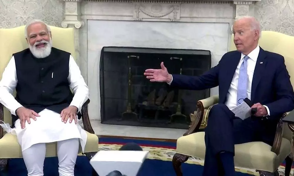 PM Modi Meets America President Joe Biden