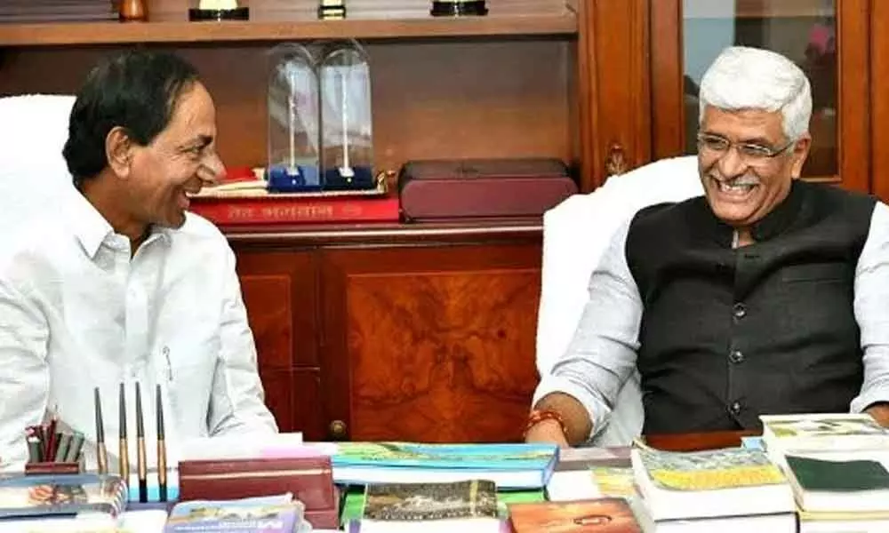 CM KCR and Central Minister Gajendra Singh shekhawat Going to be Meet