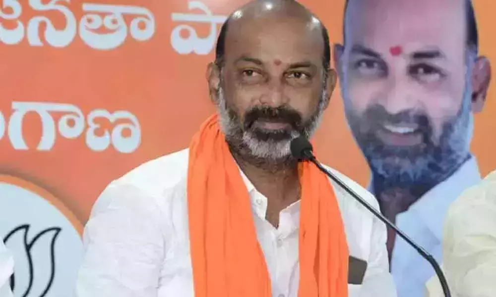 Telangana BJP Chief Bandi Sanjay Fires on TRS Government