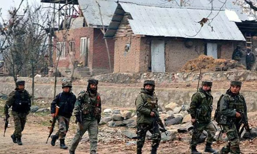 Firings Between Army and Terrorists in Bandipora Jammu Kashmir