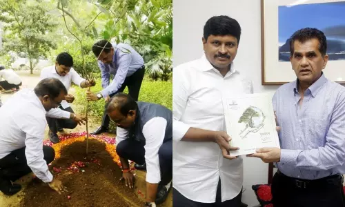 NITI Aayog CEO Amitabh Kant Congratulate MP Santosh Kumar about Green India Challenge | Live News Updates