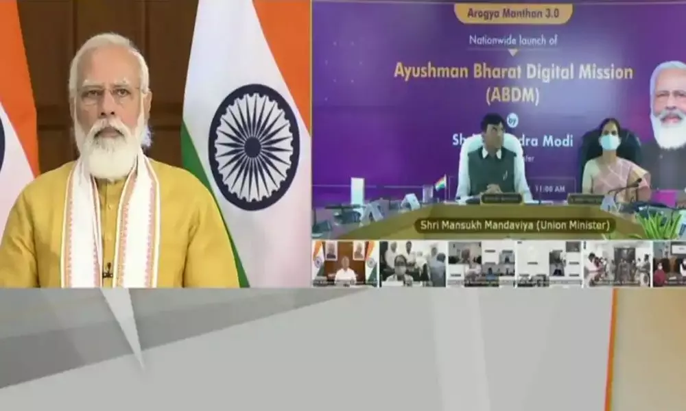 Ayushman Bharat Digital Mission Started by PM Modi