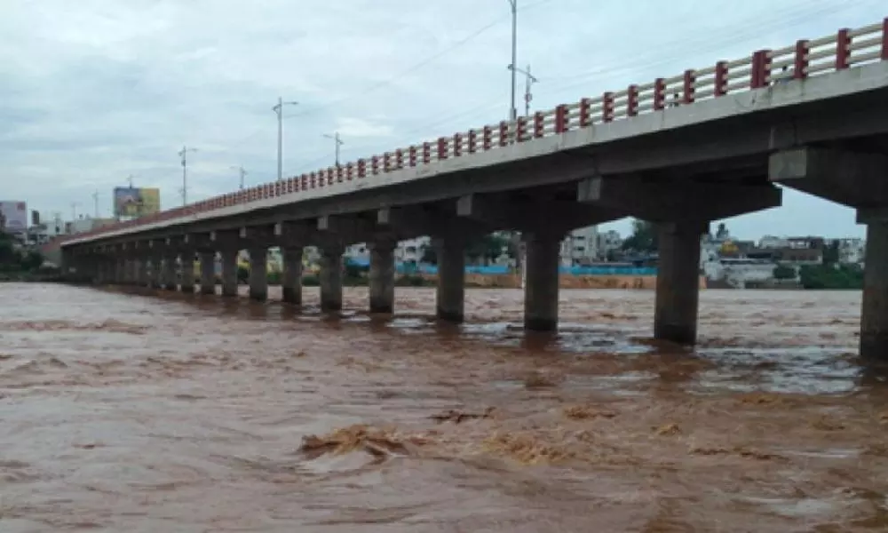 Increasing Water Level to Vamsadhara River