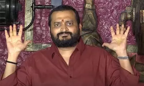 Tollywood Producer Bandla Ganesh files Nomination for MAA Elections