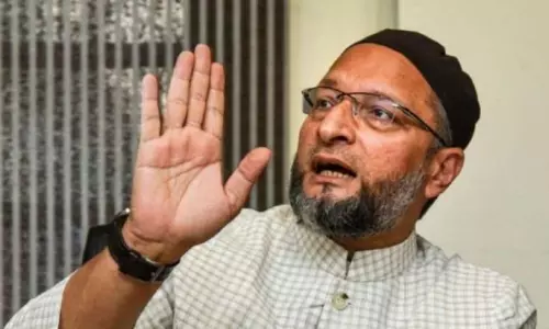 Asaduddin Owaisi Slam PM Modi Inspection of Parliament Building Construction Site