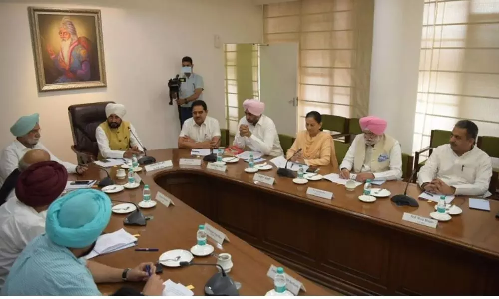 CM Channi Arranged the Emergency Cabinet Meeting in Punjab
