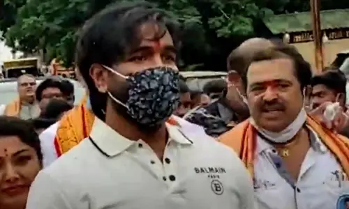 Manchu Vishnu Files Nomination For MAA President Elections Today 28 09 2021