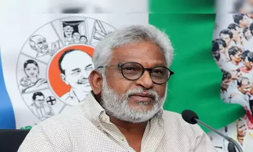 YV Subba Reddy Meeting With Bharat and Jakkampudi in Camp Office