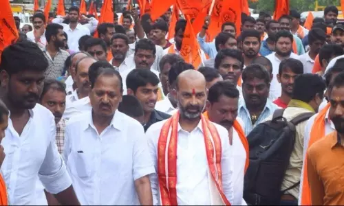 Elections Code Problems to Bandi Sanjay Padayatra