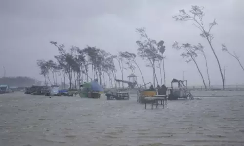 Hundred Acres of Crop Damage Because of Gulab Cyclone in West Godavari District
