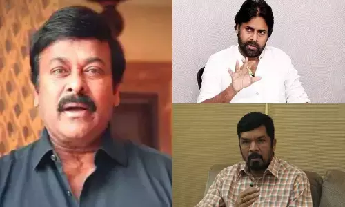 Chiranjeevi Fans Waiting for his Reaction on Posani Murali Krishna and Pawan Kalyan