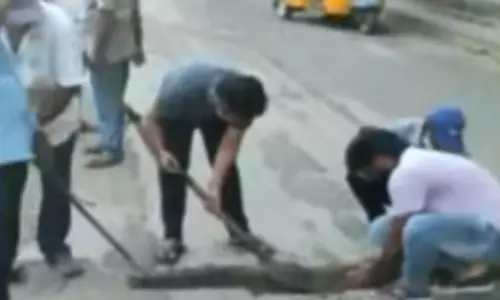 Officials Start Repairs for Dawaleswaram Barrage Bridge Amid Jana Senas Shramadanam